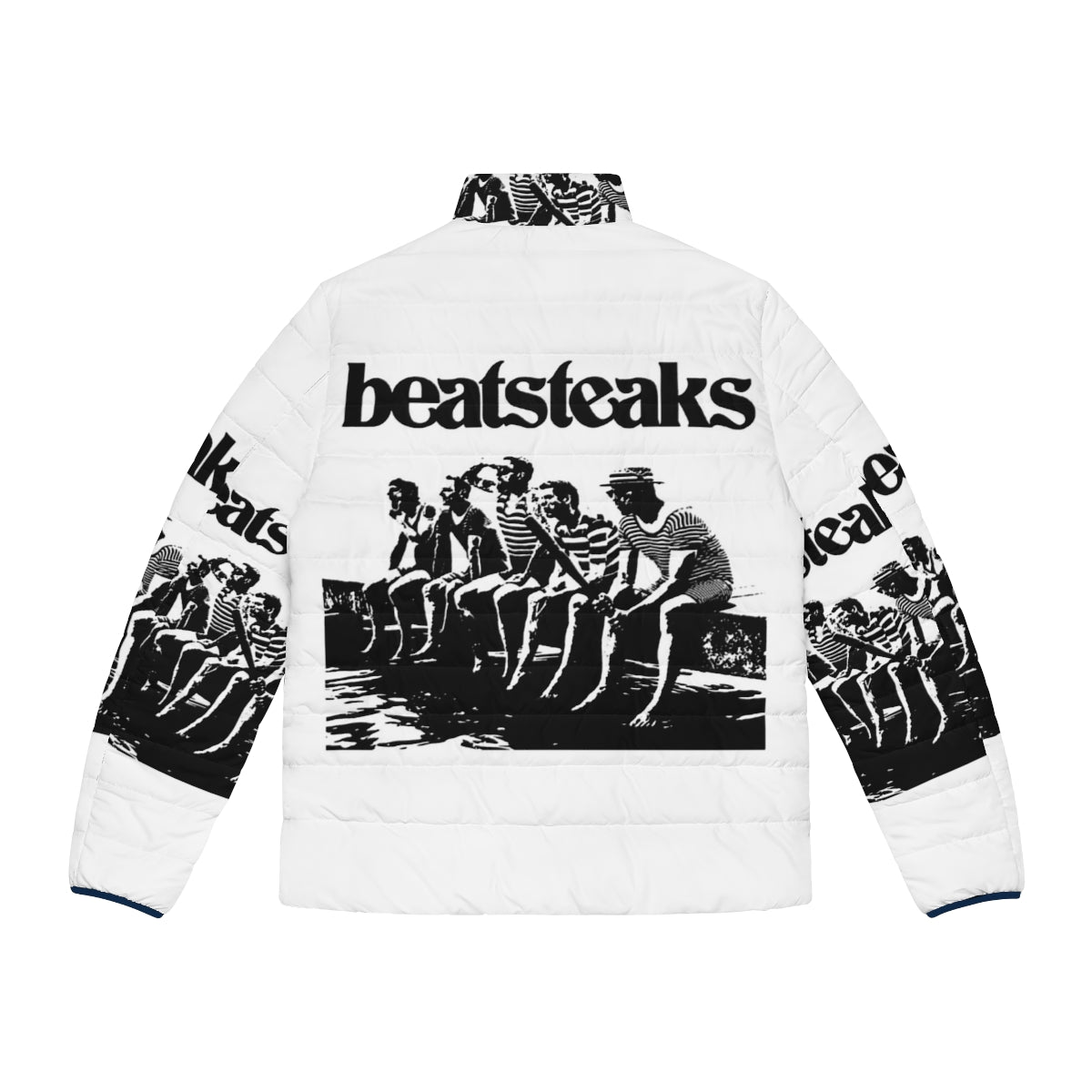 Beatsteaks Faforit Puffer Jacket featuring the German band's logo - Back