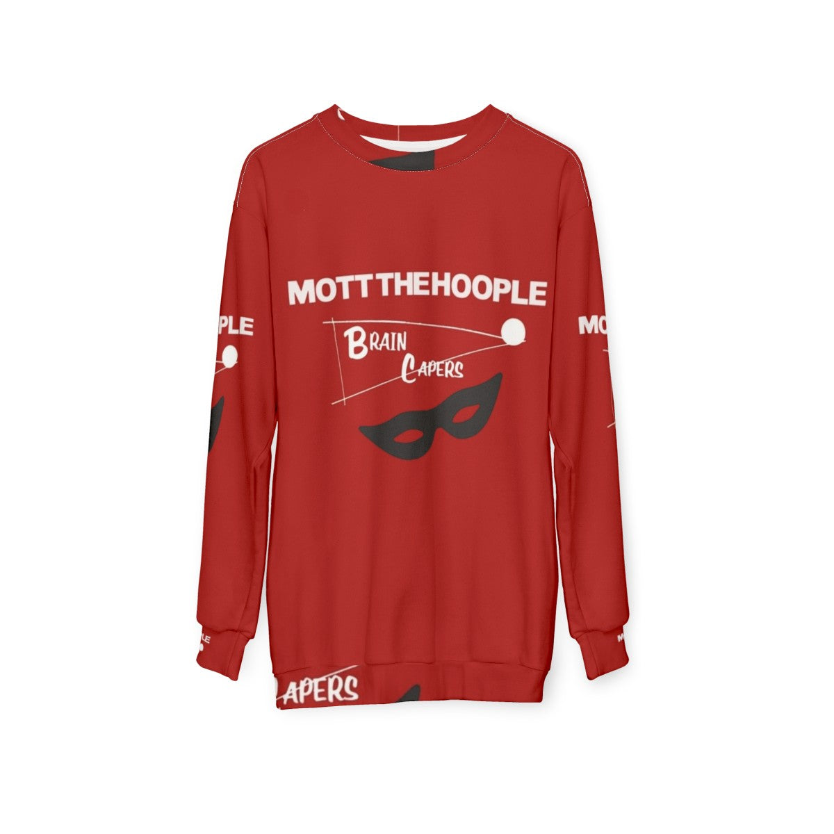 Mott the Hoople Brain Capers 70s Rock Sweatshirt - hanging