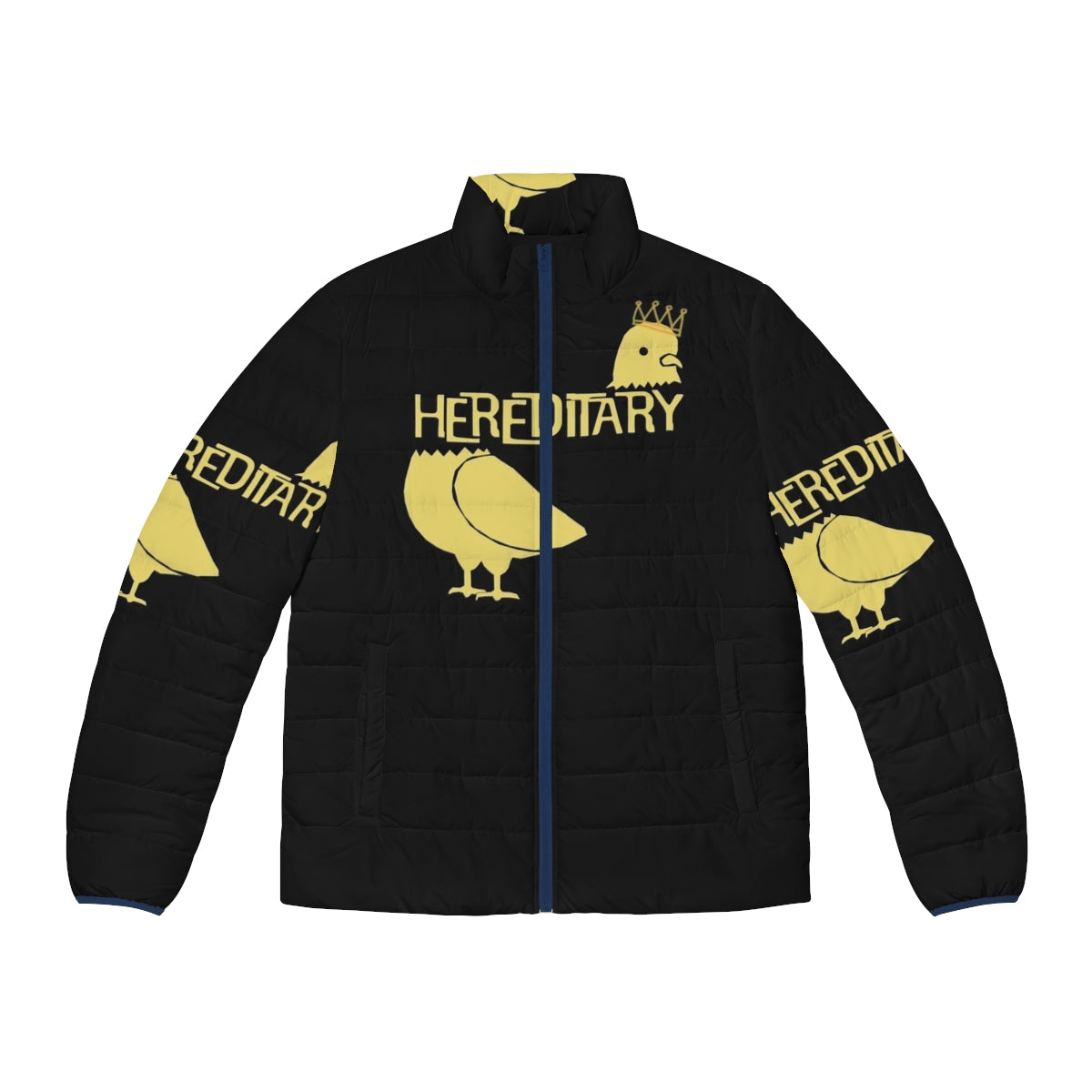 Hereditary Puffer Jacket featuring Paimon, the demon from the A24 horror film