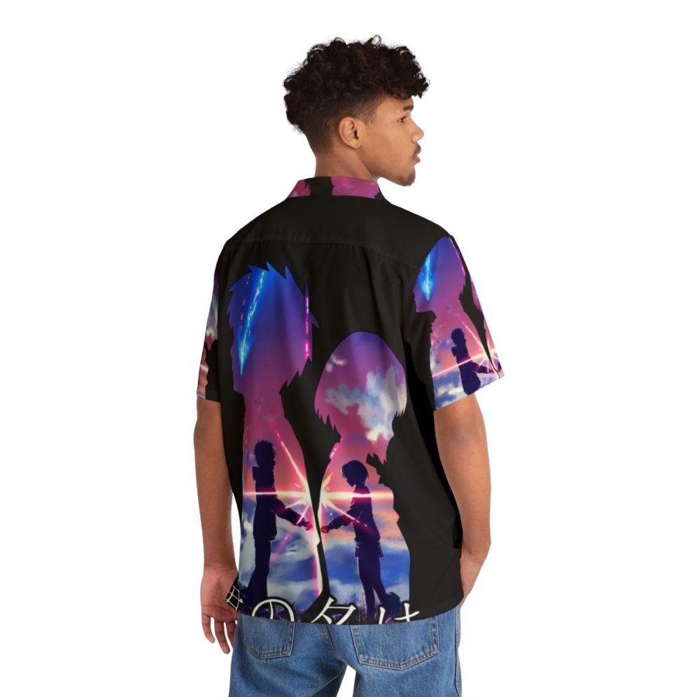 Your Name Hawaiian Shirt - Anime Inspired Japanese Fashion - People Back