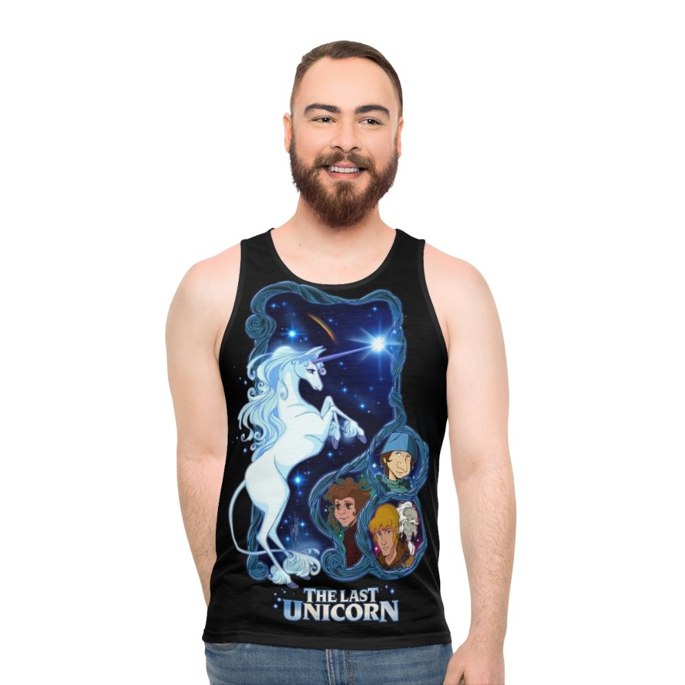 The Last Unicorn Unisex Tank Top - men