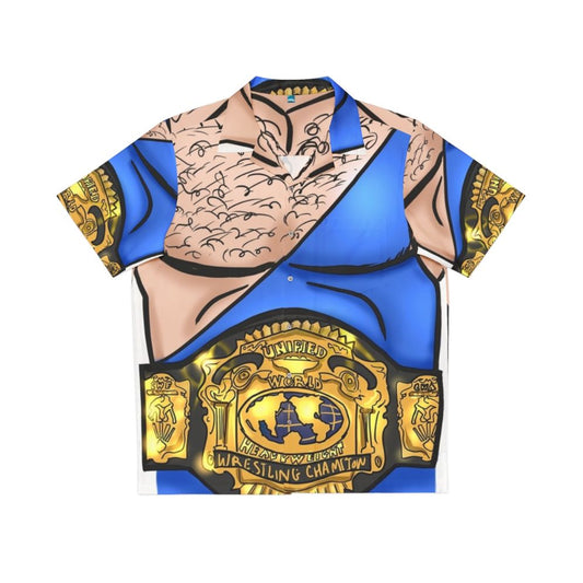 Jerry Lawler Championship Belt Hawaiian Shirt