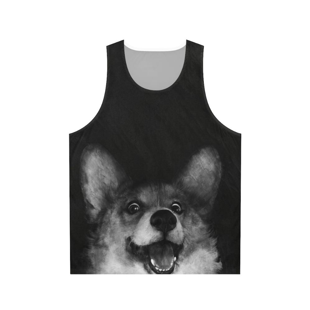 Sausage Fox Unisex Corgi Dog Funny Tank Top