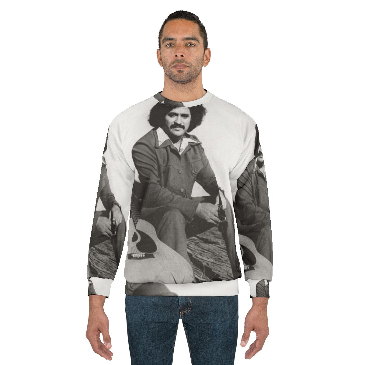 Freddy Fender Musician Sweatshirt - men