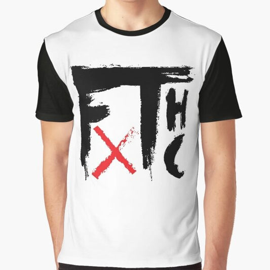 Frank Turner FTHC graphic t-shirt design