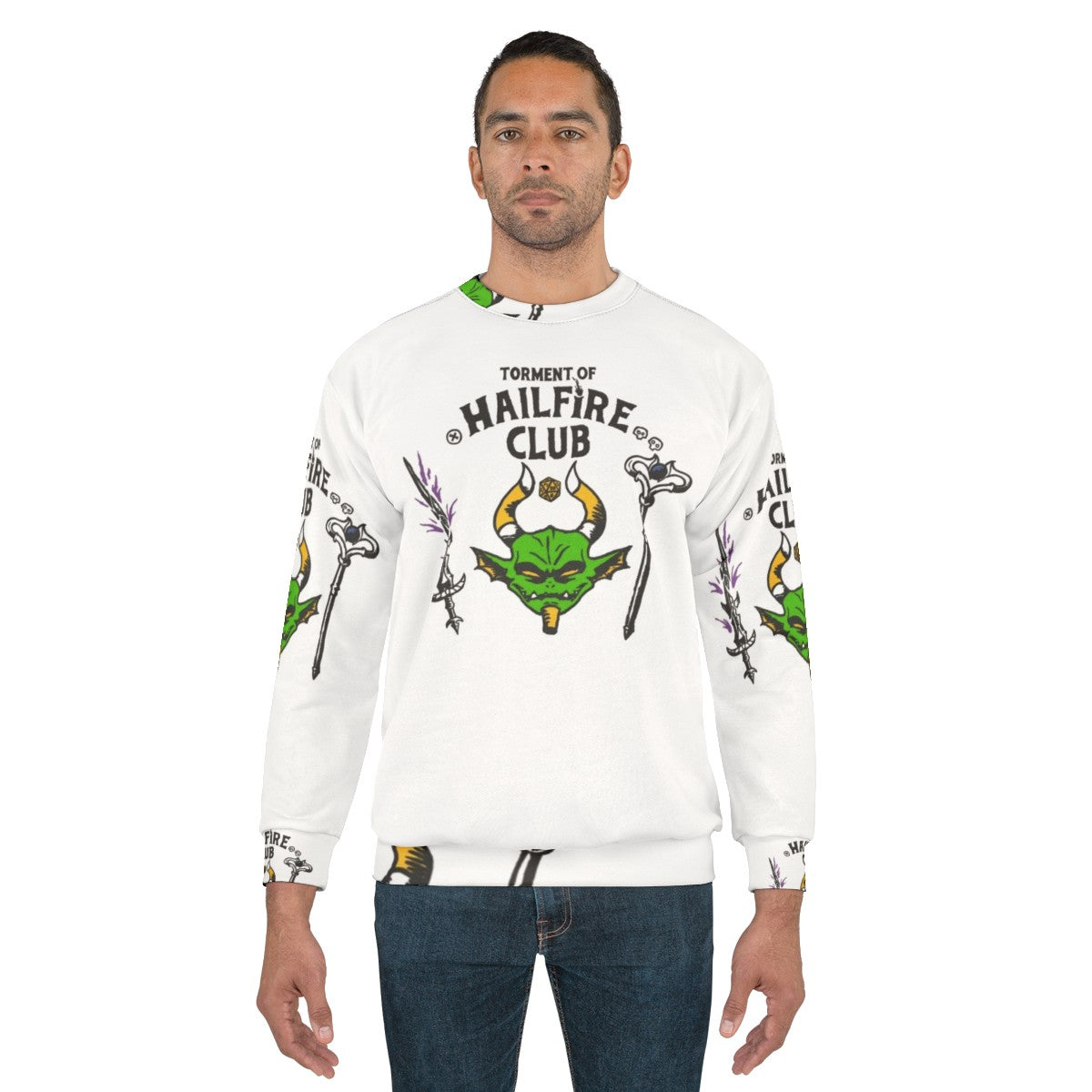 Torment of Hailfire Nicol Bolas Dragon Grixis Sweatshirt - men