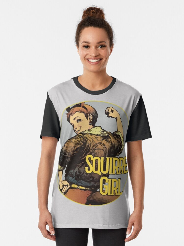 Squirrel Girl Marvel Comics Graphic T-Shirt - Women