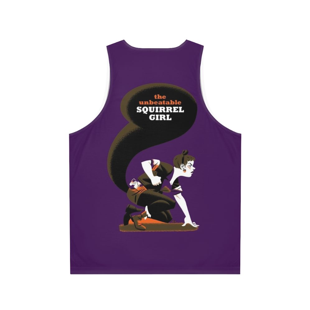 Squirrel Girl Unisex Marvel Comic Tank Top - Back