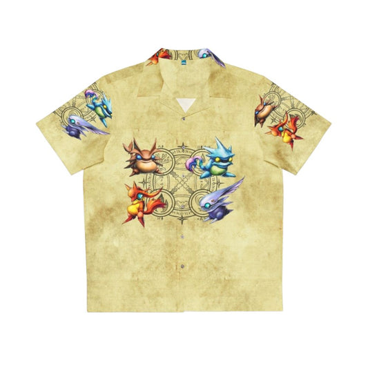 Golden Sun Djinn Hawaiian Shirt