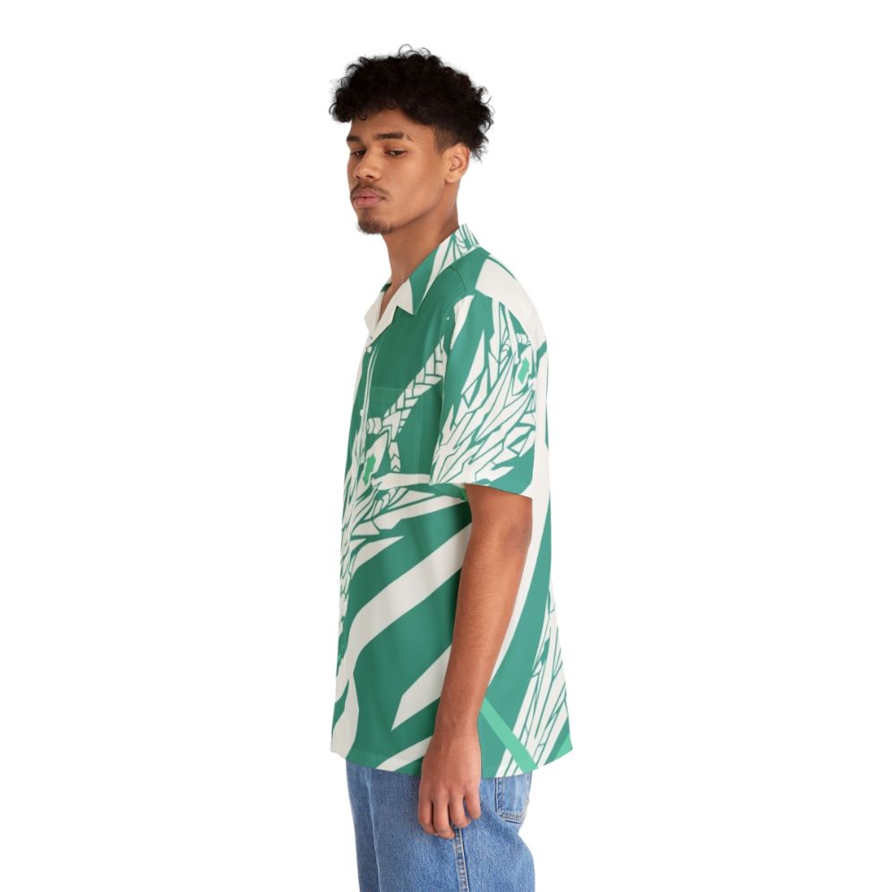 Xenoblade Chronicles 2 Aegis Sword Hawaiian Shirt - People Left