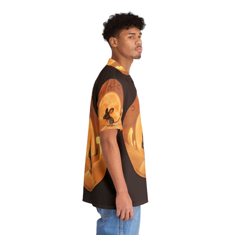 Dune inspired desert themed Hawaiian shirt - People Pight