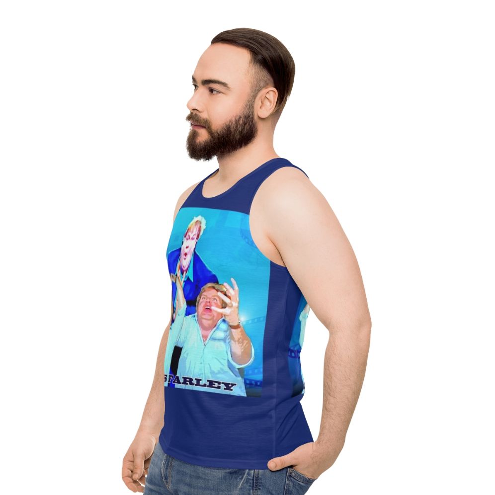 Chris Farley 90s Comedy Tank Top - men side