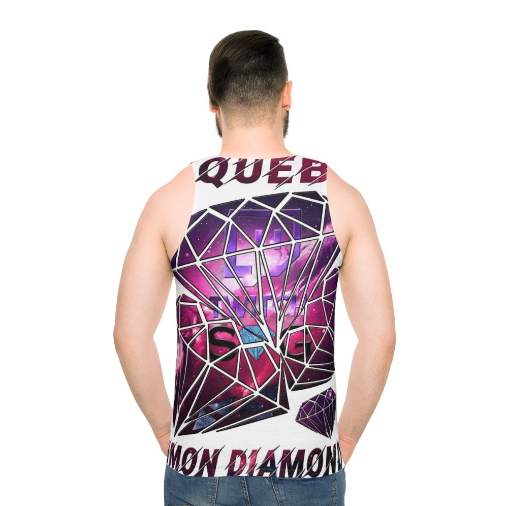 Unisex Twitch Diamond G Virtual Reality Tank Top - men back