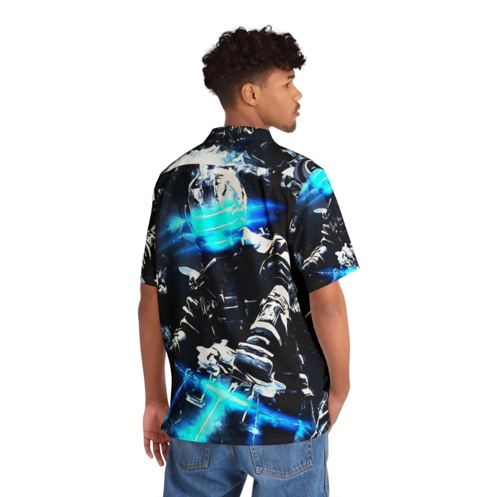 Dead Space Isaac Abstract Gaming Hawaiian Shirt - People Back