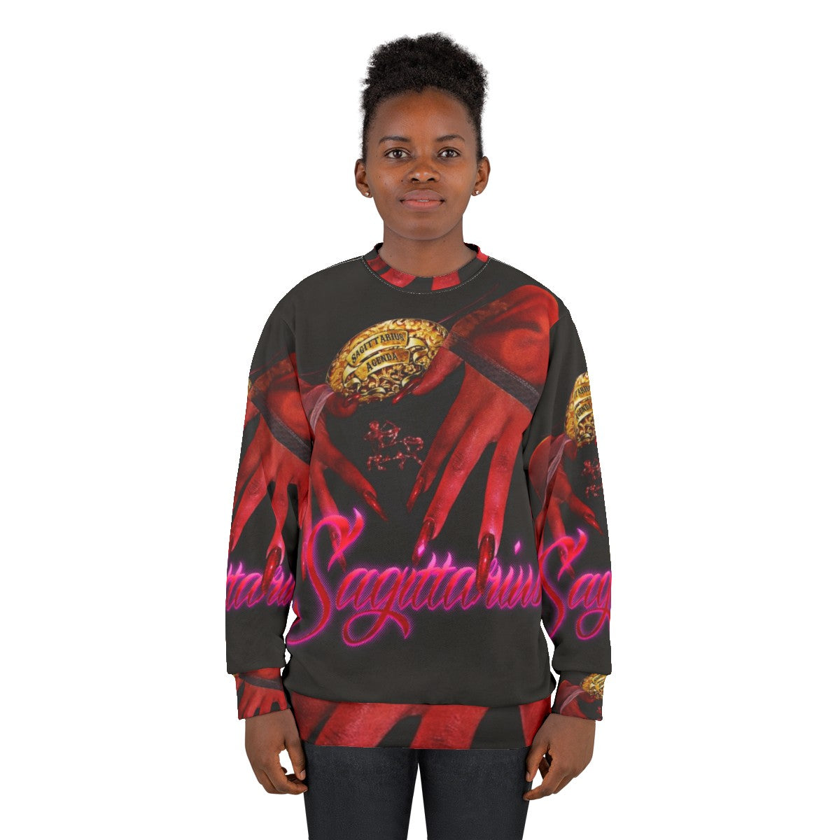 Sagittarius Agenda Zodiac Sweatshirt - women