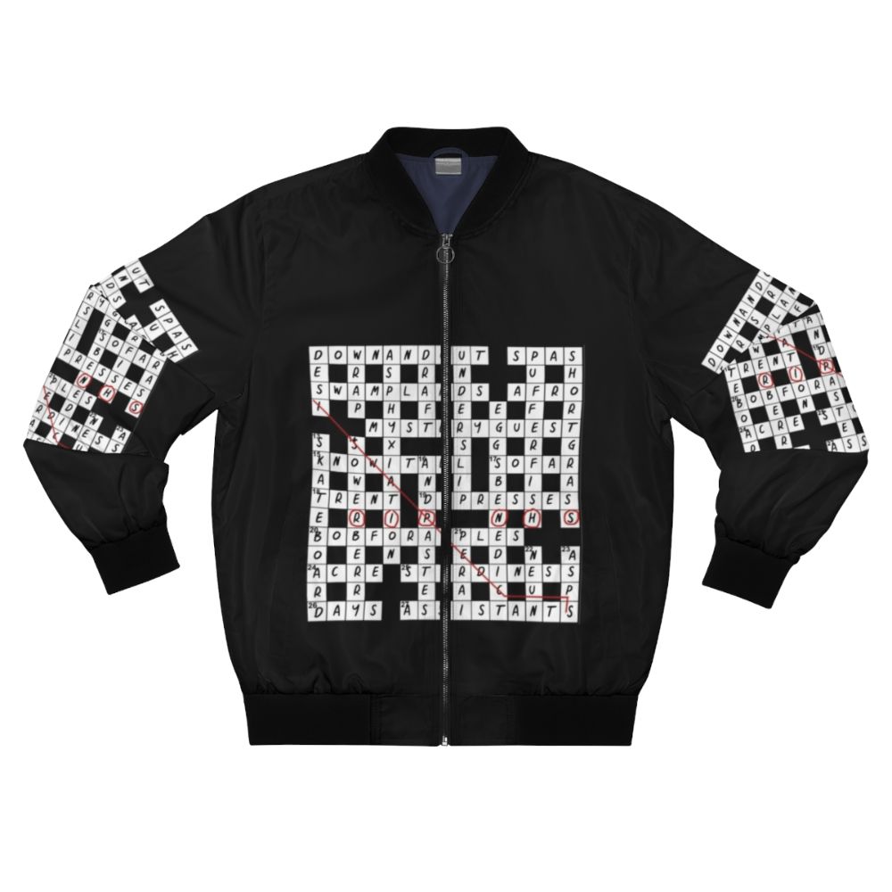 Inside No 9 Riddle of the Sphinx Cryptic Crossword Bomber Jacket