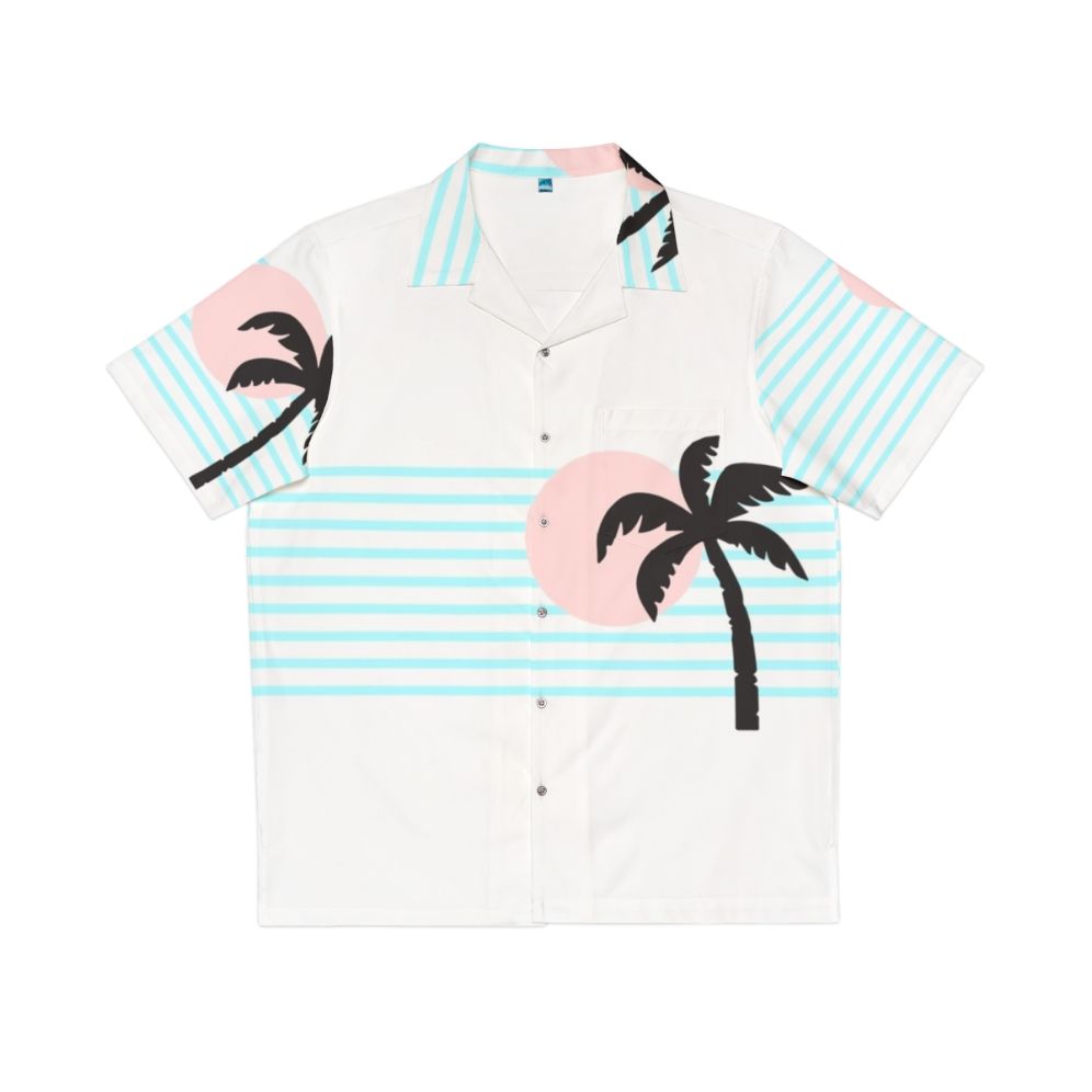 Retro-style Hawaiian shirt for beach and summer fun