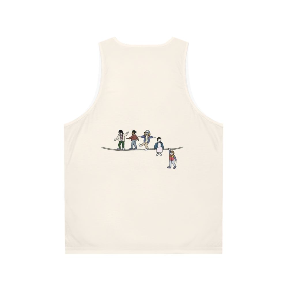 Stranger Things The Acrobat and The Flea Unisex Tank Top - Back