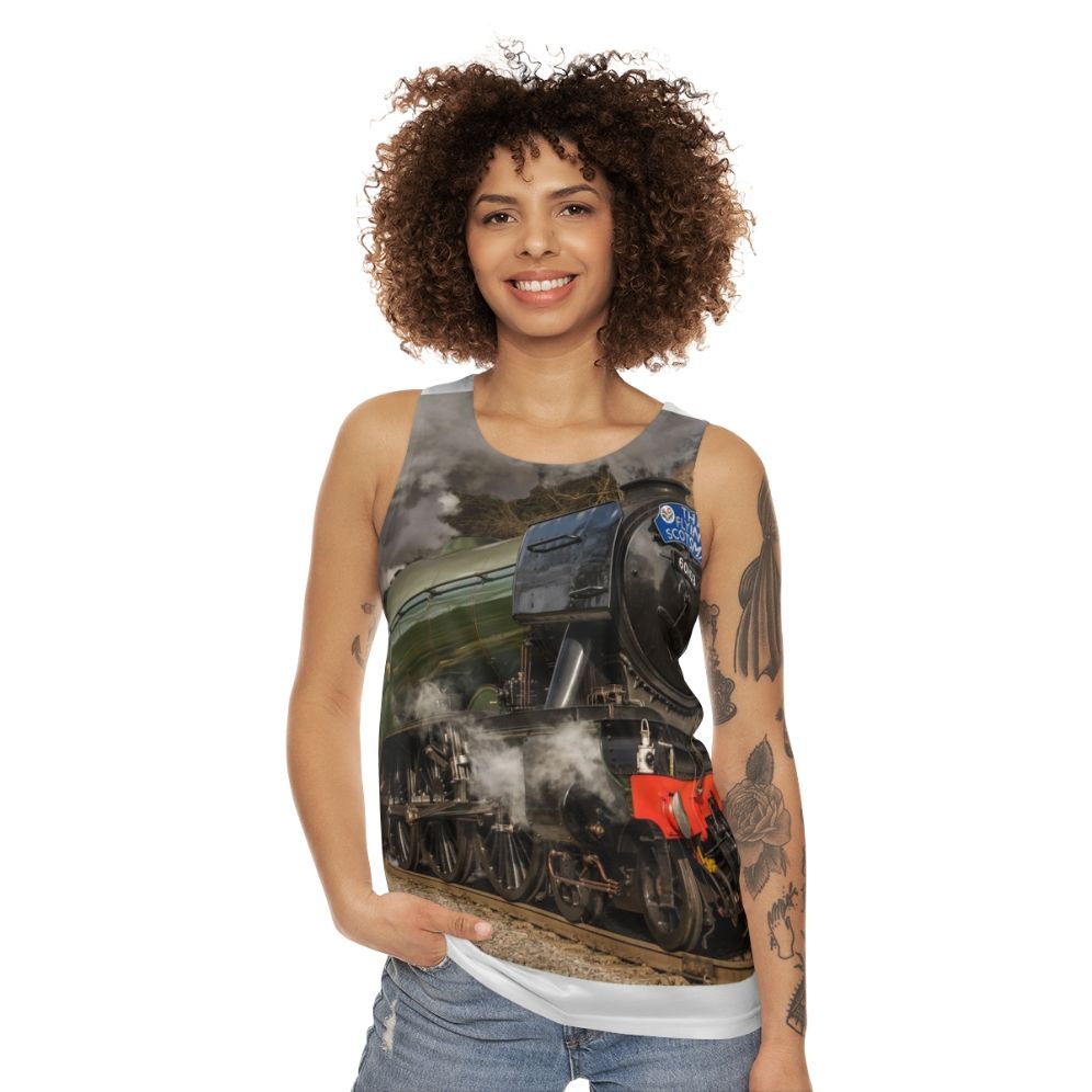 Flying Scotsman Unisex Tank Top - women