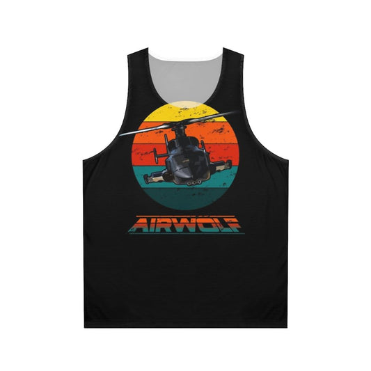 Airwolf 80s Retro Unisex Classic Tank Top