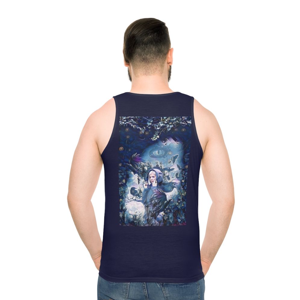 Aurora Aksnes Crows Unisex Tank Top - men back