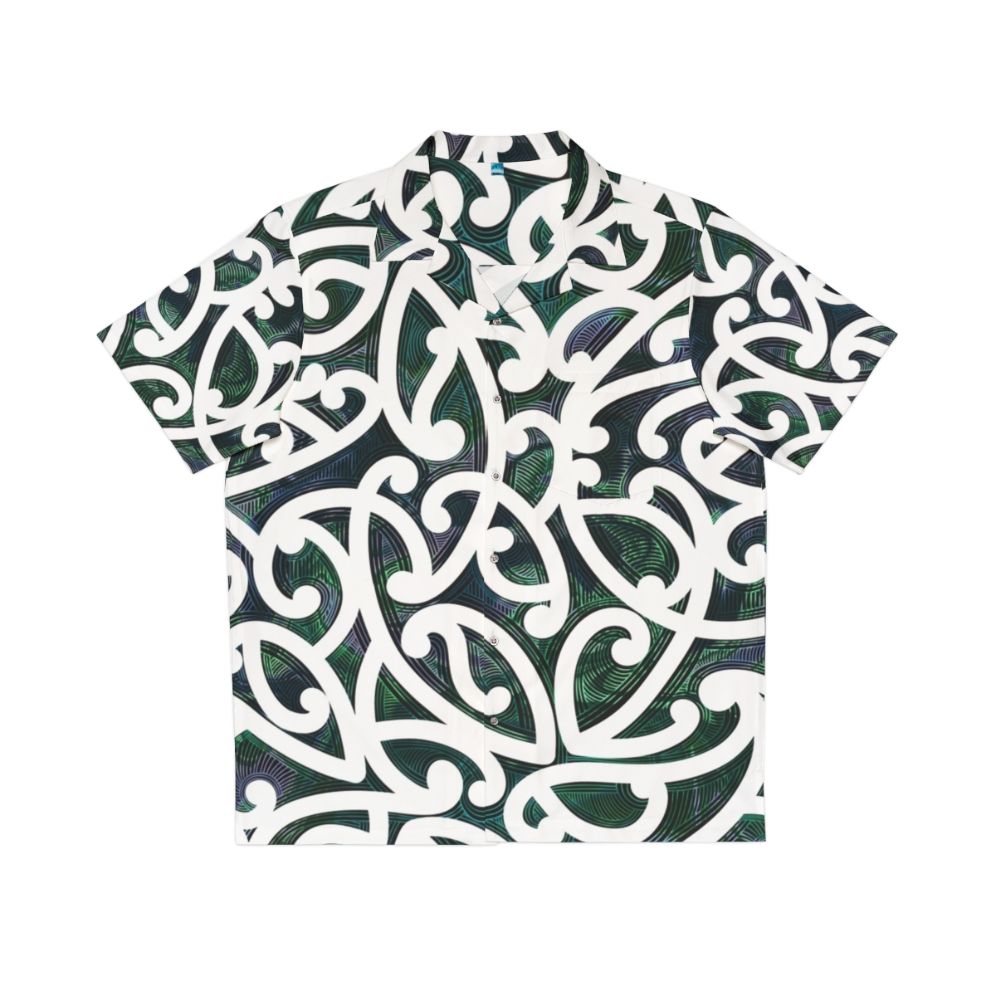 Maori Paua Hawaiian Shirt