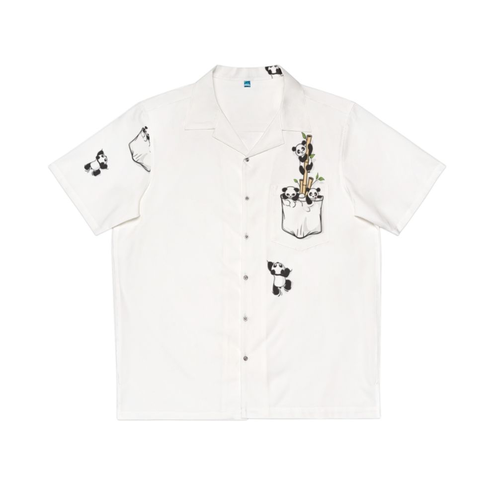 Pocket Pandas Hawaiian Shirt