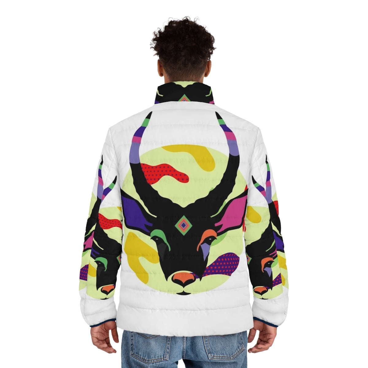 Impala puffer jacket in a retro 80s design - men back