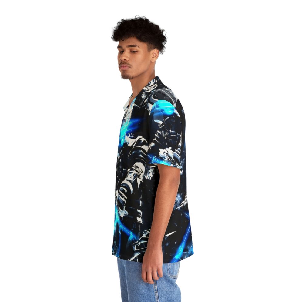 Dead Space Isaac Abstract Gaming Hawaiian Shirt - People Left