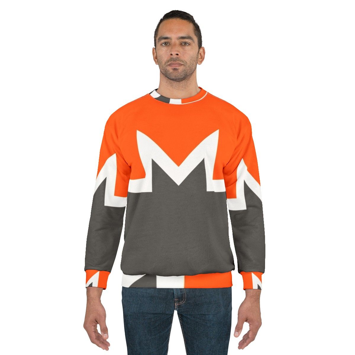 Monero Cryptocurrency Privacy and Security Sweatshirt - men