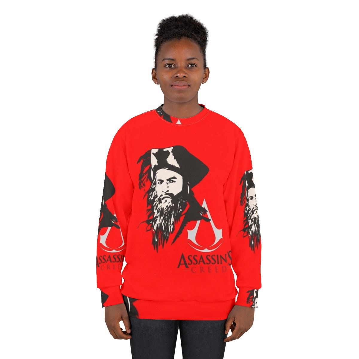 Assassins Creed Blackbeard Pirate Sweatshirt - women