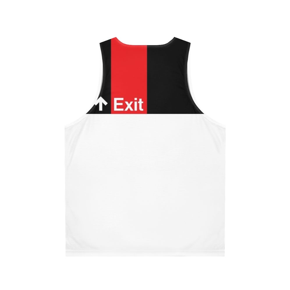 Unisex 'Exit' New York City Tank Top - Back