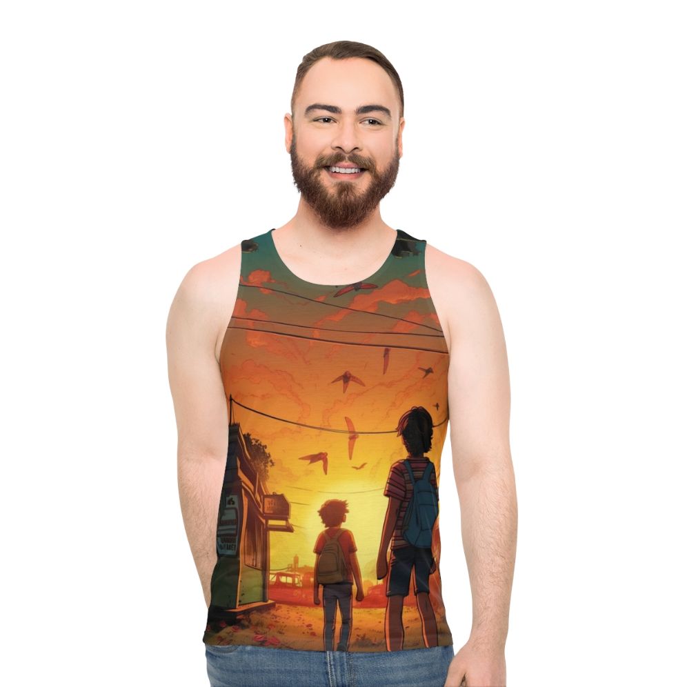 Unisex 'Two Kids in Hawkins' Stranger Things Inspired Tank Top - men