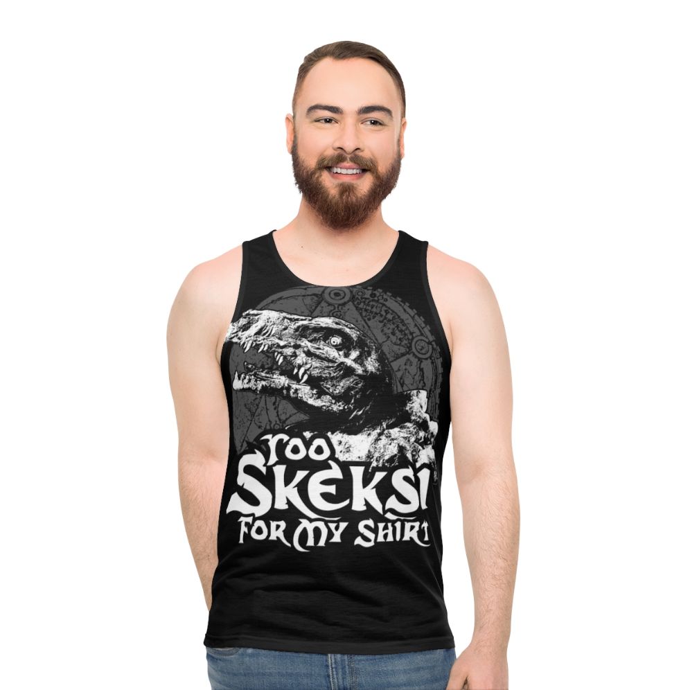 The Dark Crystal Skeksis Unisex Tank Top - men