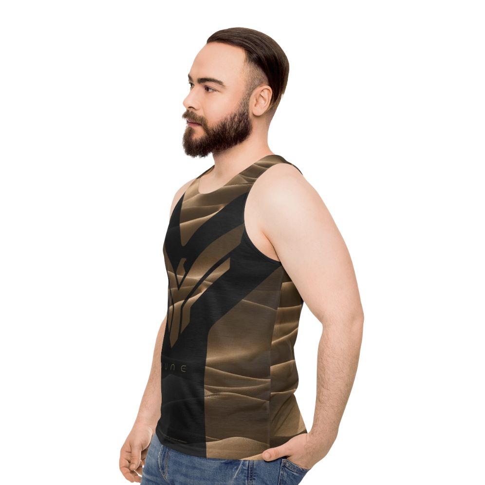 Dune Atreides Unisex AOP Tank Top - men side