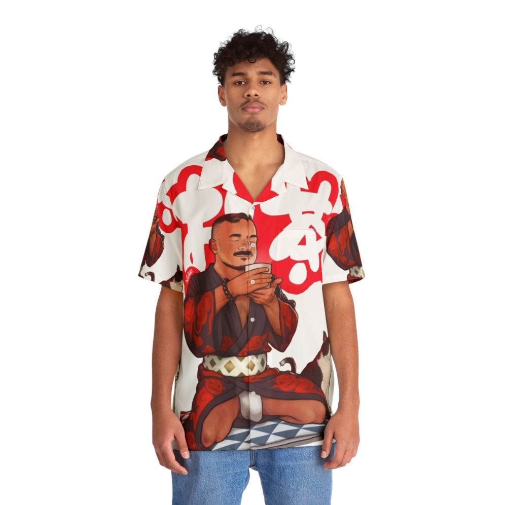 Brown Eyes LGBT Hawaiian Shirt - People Front