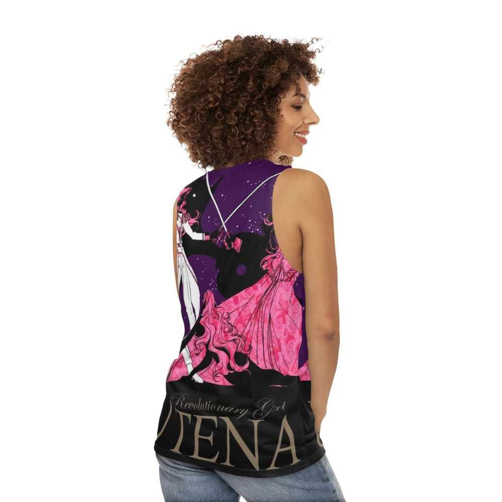 Revolutionary Girl Utena Anime Tank Top - women back