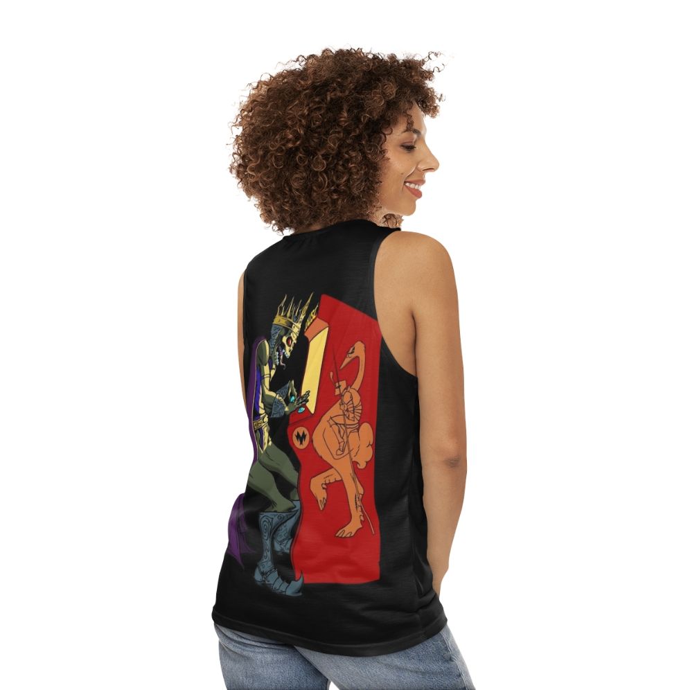 Ready Player One Parzival and Art3mis Unisex Tank Top - women back