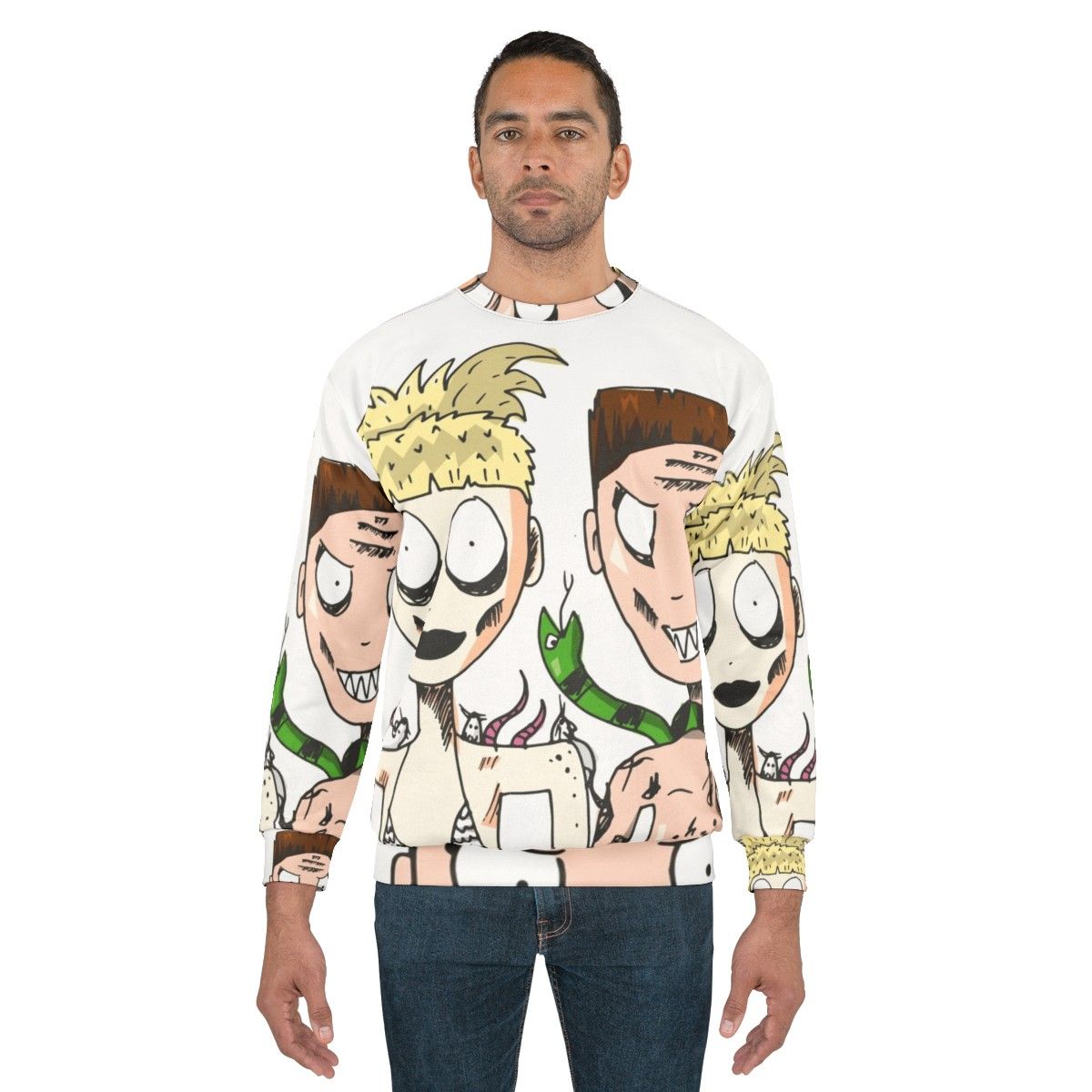 Die Antwoord Yolandi & Ninja Sweatshirt - men