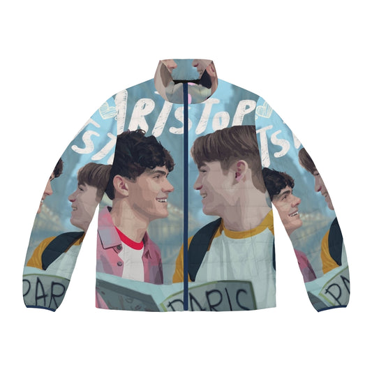 Heartstopper Netflix Puffer Jacket with Characters