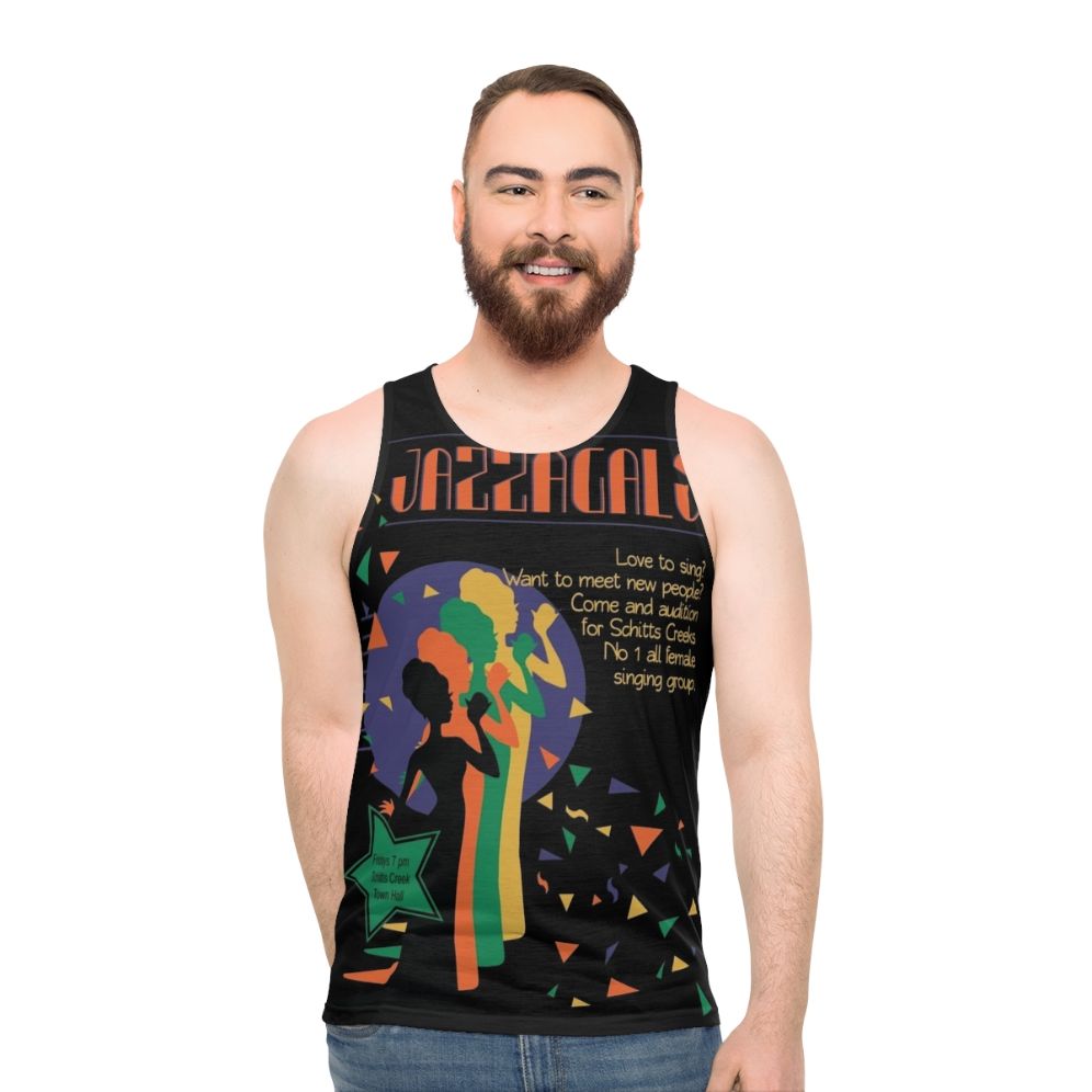 Schitts Creek Moira Rose Unisex Tank Top - men