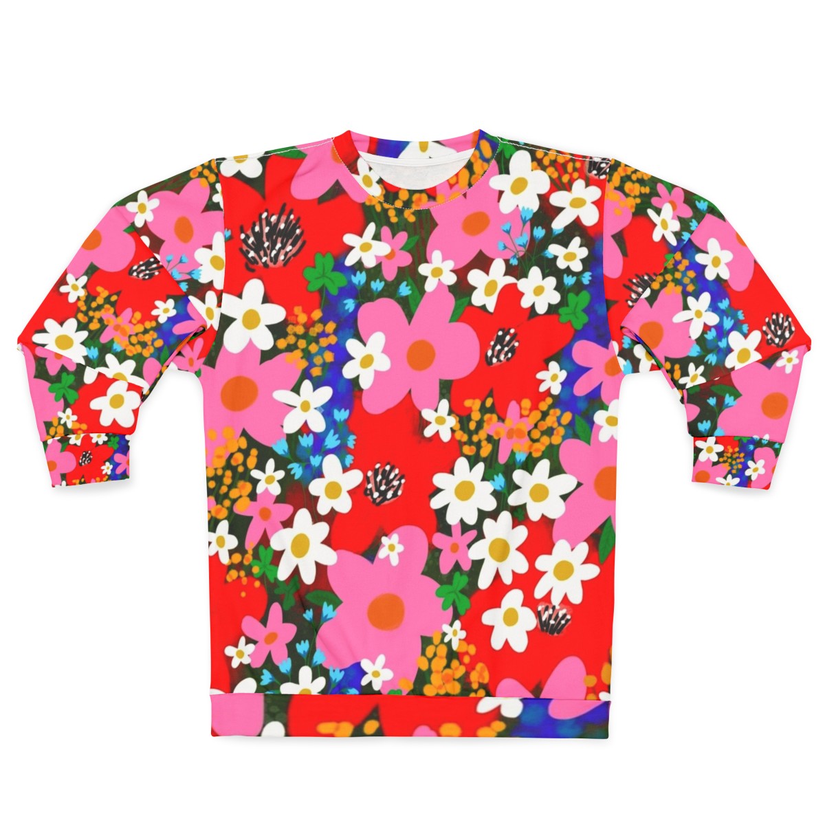 Flower Power Floral Sweatshirt