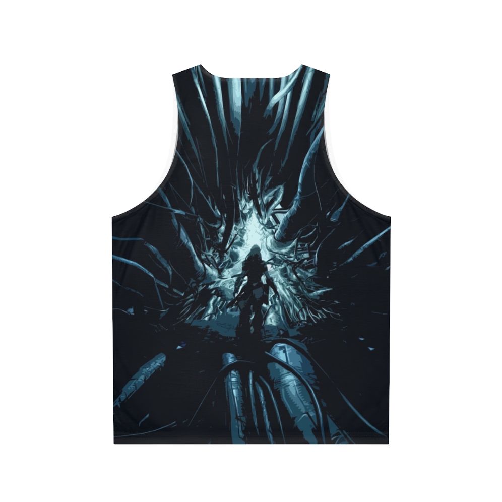 Horizon Zero Dawn Unisex Sci-Fi Tank Top - Back