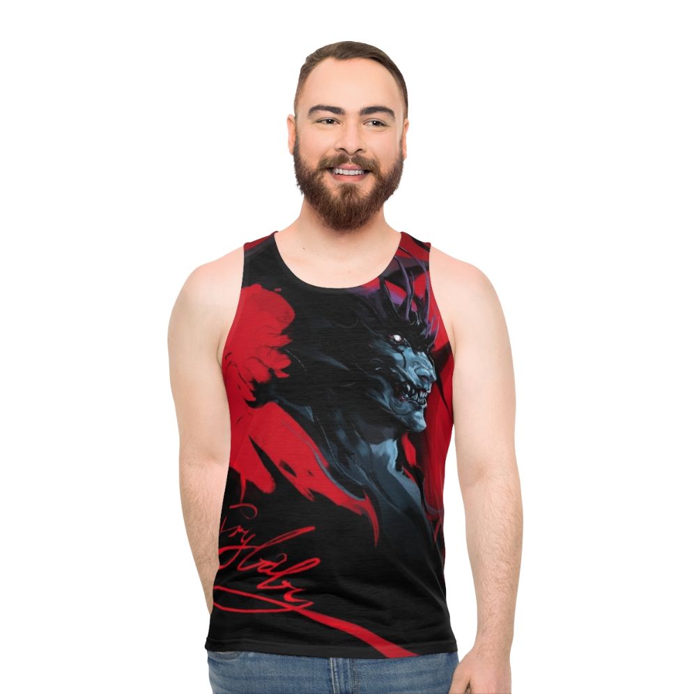 Devilman Anime Unisex Tank Top - men