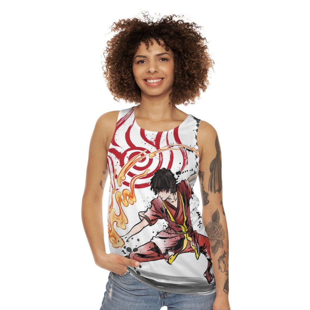 Fire Nation Unisex Avatar Tank Top - women