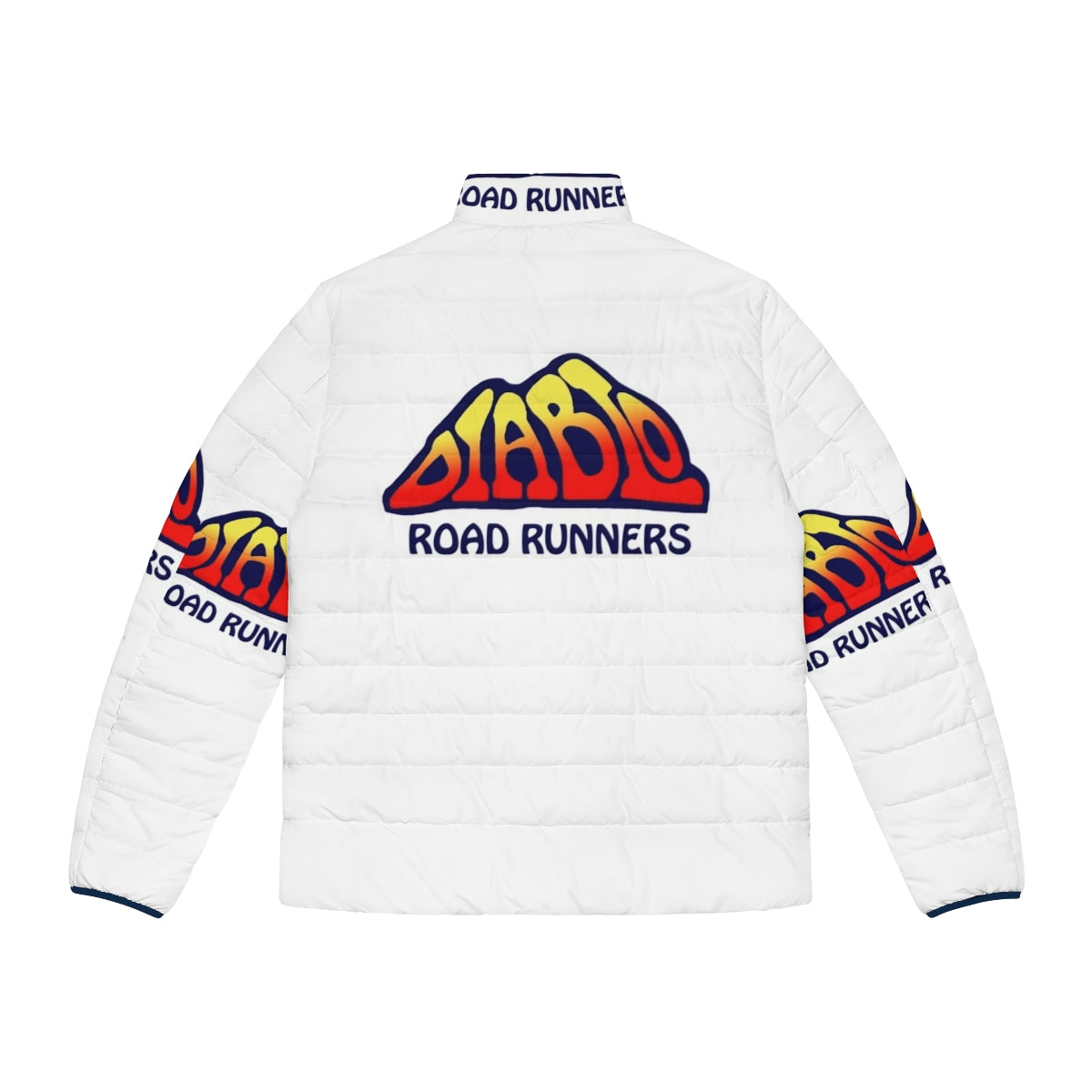 Diablo Road Runners Essential Puffer Jacket - Back