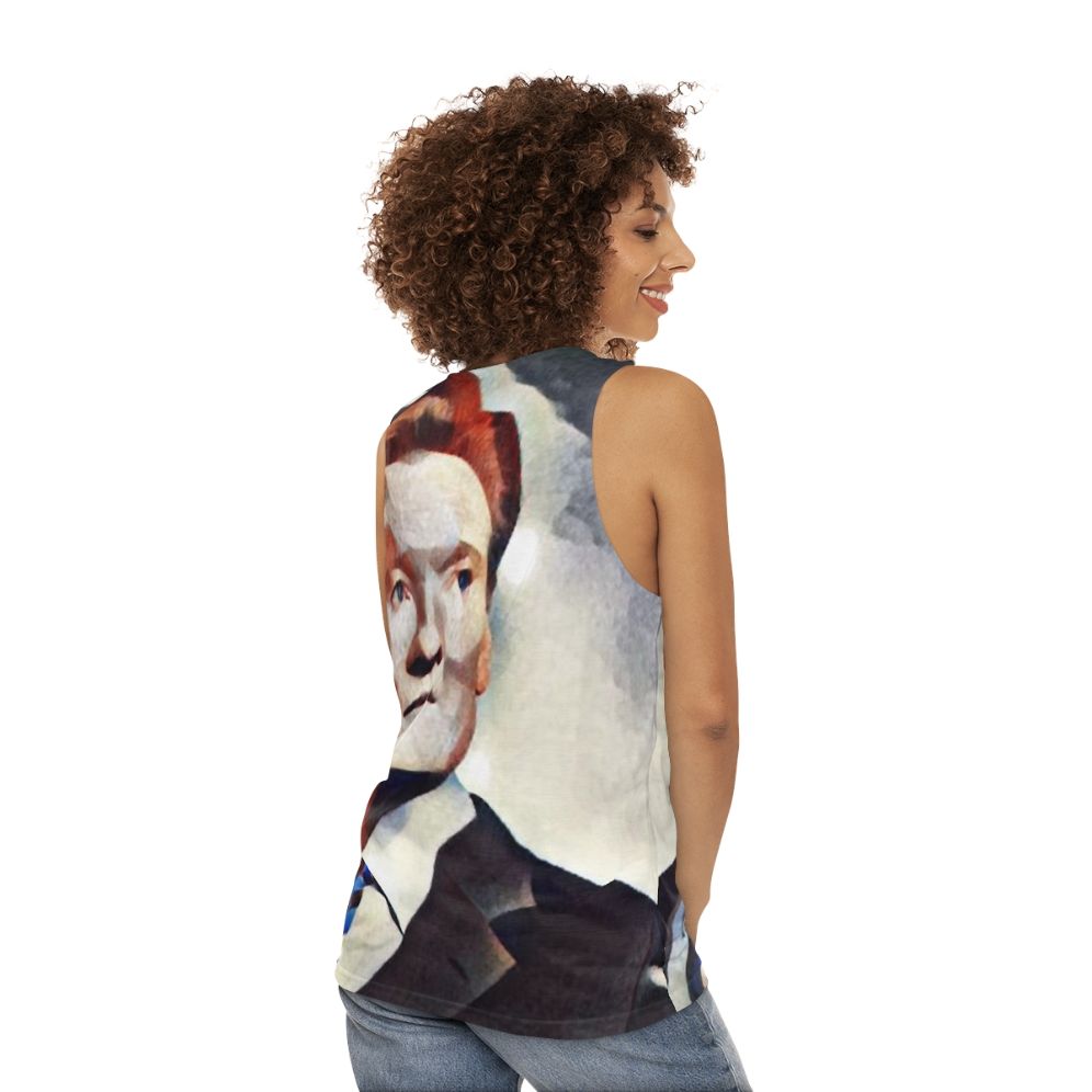 Conan O'Brien Team Coco Unisex Tank Top - women back