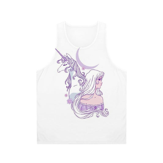 The Last Unicorn Unisex Retro Fantasy Tank Top