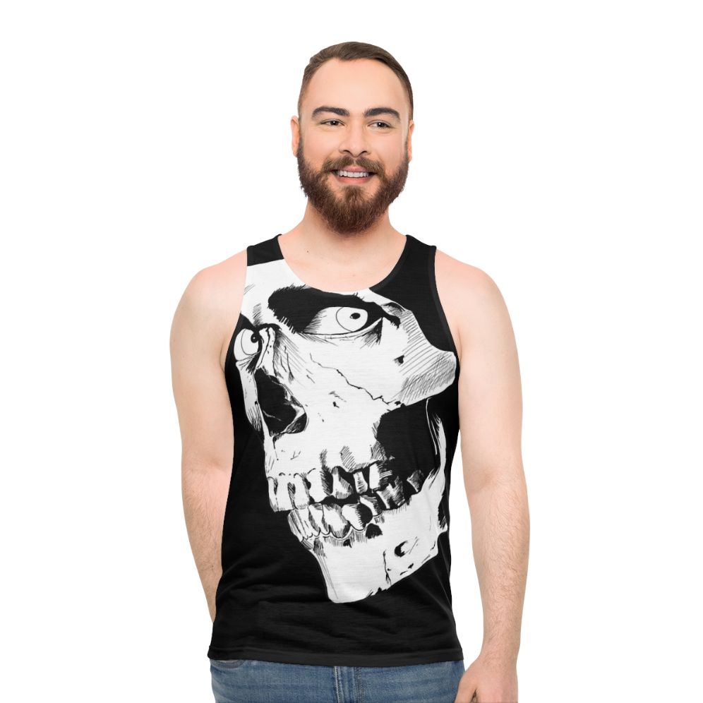 Evil Dead Skull Unisex Horror Movie Tank Top - men