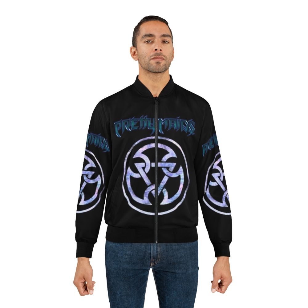 Pretty Maids Hard Rock Heavy Metal Band Bomber Jacket - Lifestyle